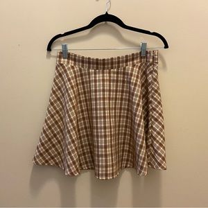 Plaid Skirt